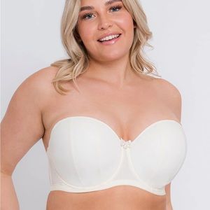 Strapless bra